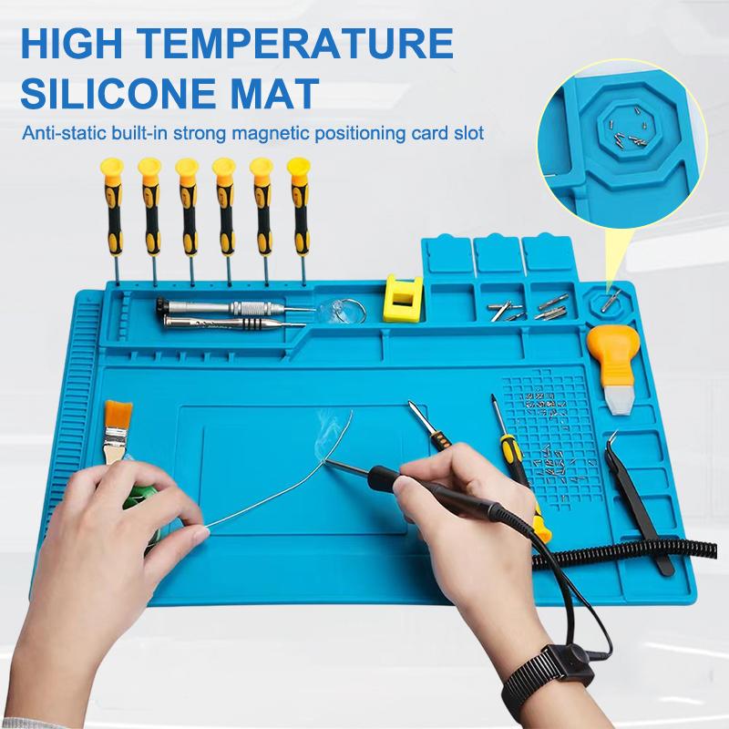 Phone Accessories Repair - Tapete de Silicona Antiestático Resistente al