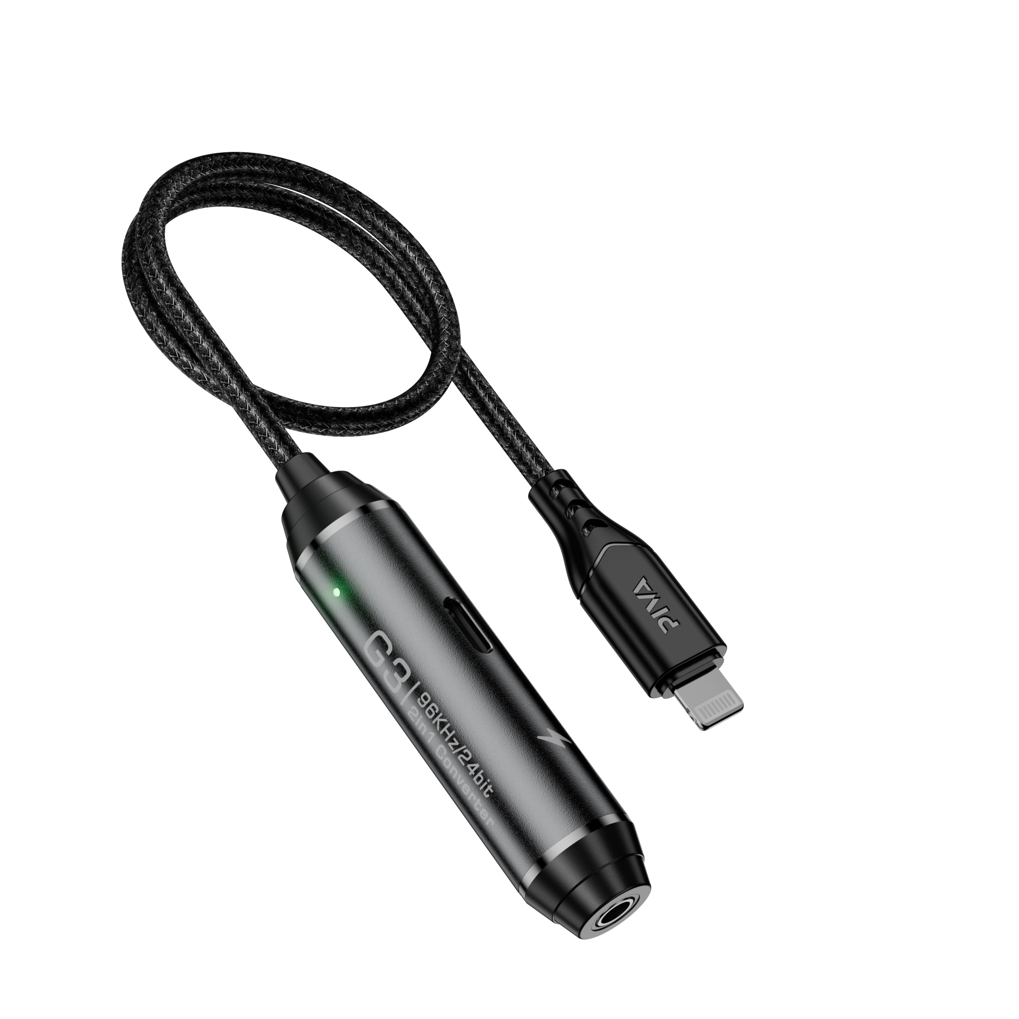 Fast Charging Cable - Piva-Cable 2 en 1 de 40cm,