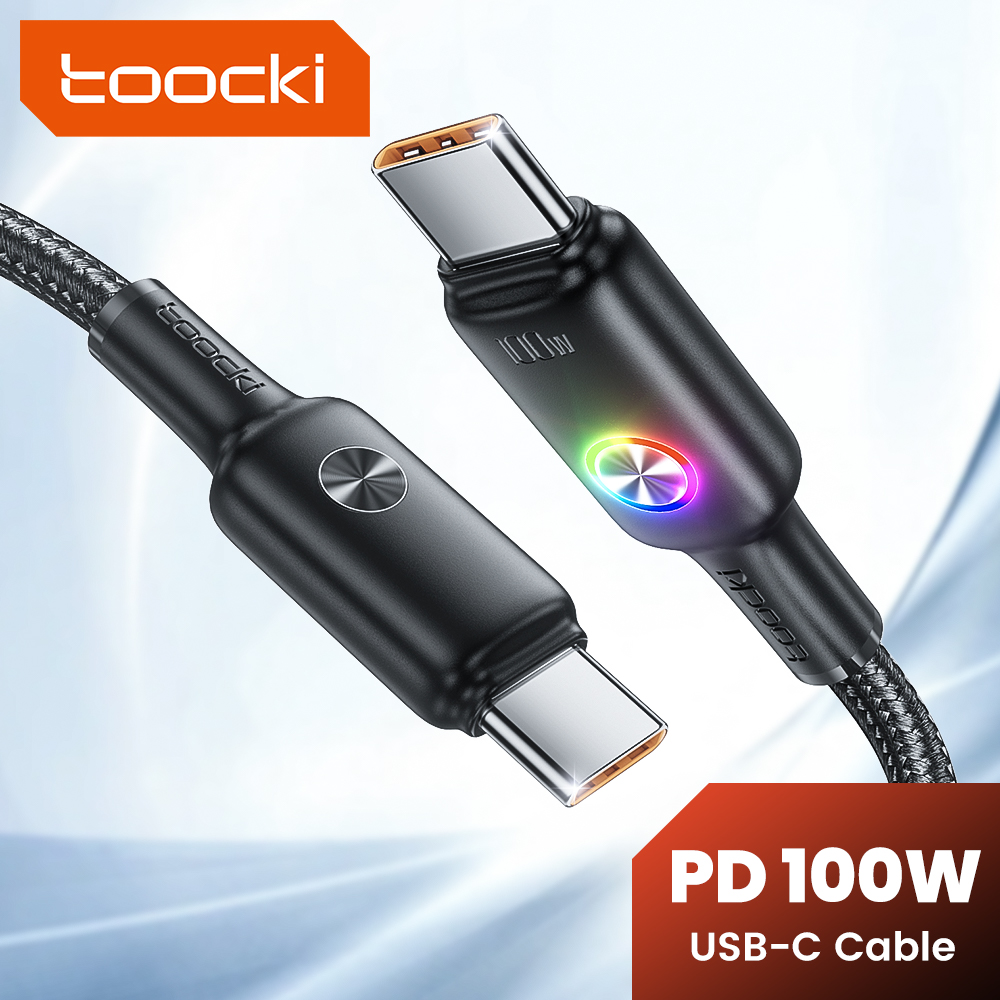 Fast Charging Cable - Toocki PD 100W USB C a