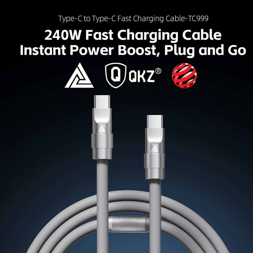 Fast Charging Cable - Cable de Carga Rápida QKZ 1/1.5/2m