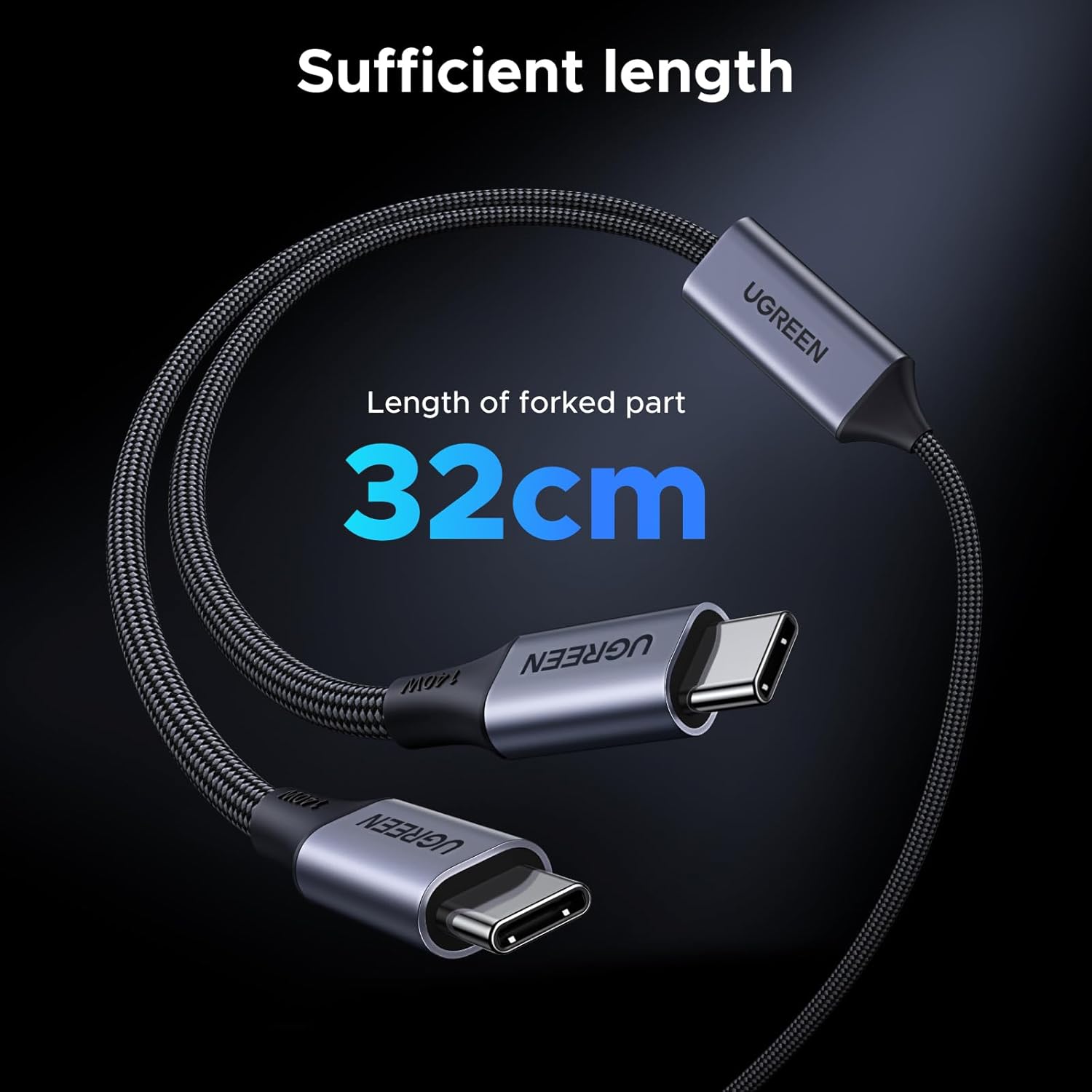 Fast Charging Cable - UGREEN Cable USB C de 140