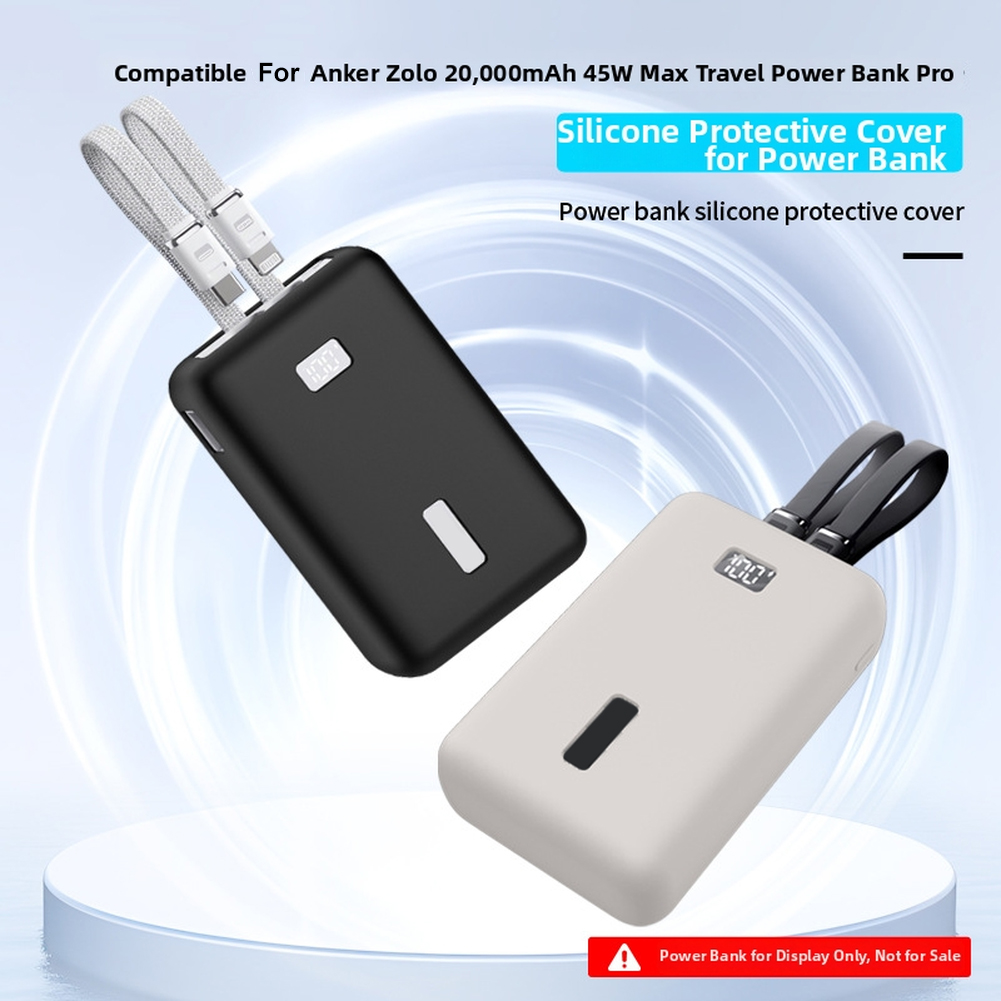 Portable Charger 20000Mah - Funda protectora de silicona para Anker