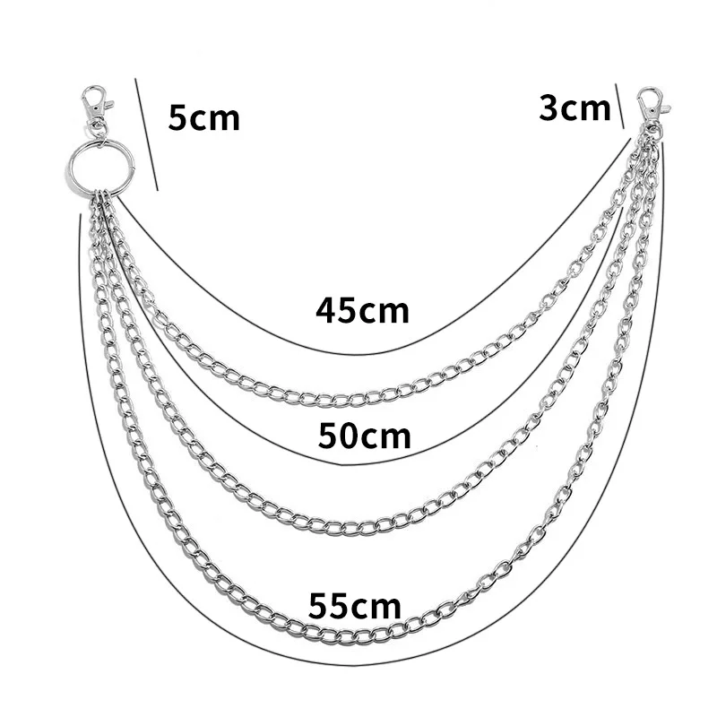 Cadena de cinturón metálica es - Phone Accessories Hooks reseña y precio