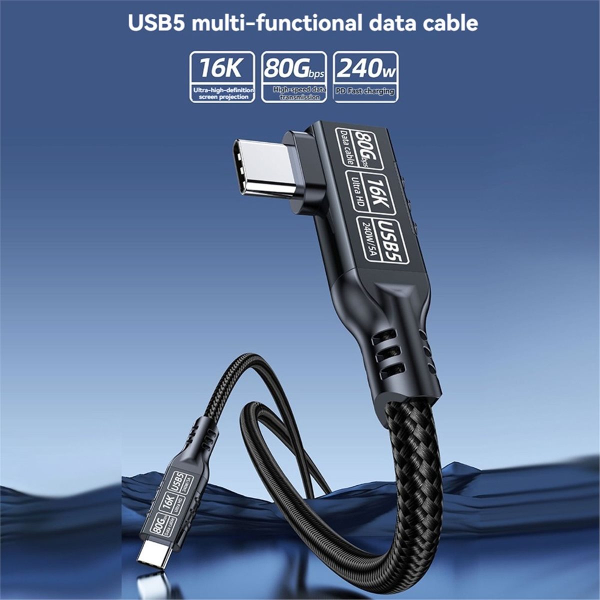 actualización. Cable Thunderbo - Fast Charging Cable reseña y precio