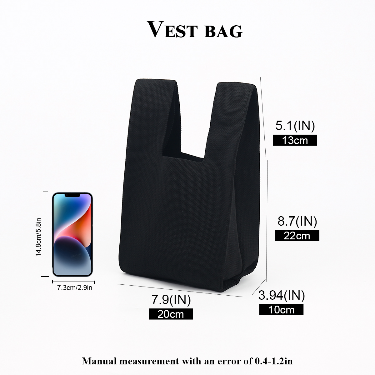 1 bolso de color liso, simple  - Phone Accessories Shop reseña y precio