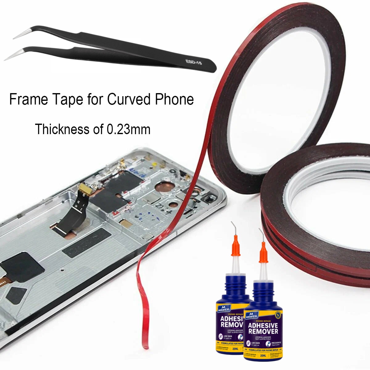 Kit de Cinta Adhesiva de 2mm p - Phone Accessories Repair reseña y precio