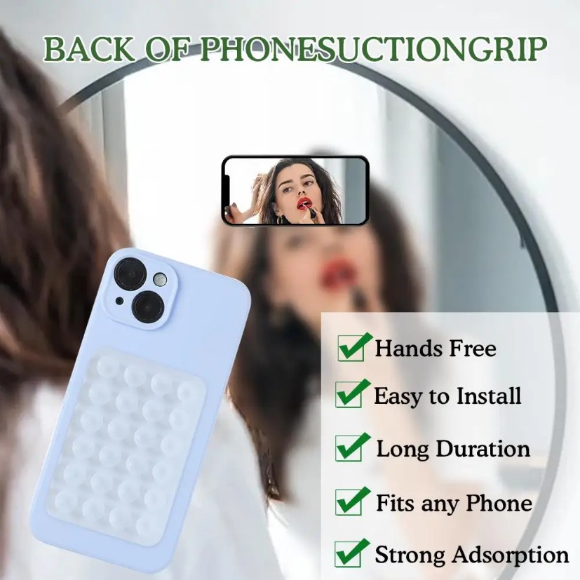 Soporte de silicona para teléf - Phone Accessories Hooks reseña y precio