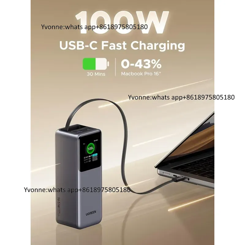 Banco de Energía Nexode de 200 - Fast Charging Cable reseña y precio