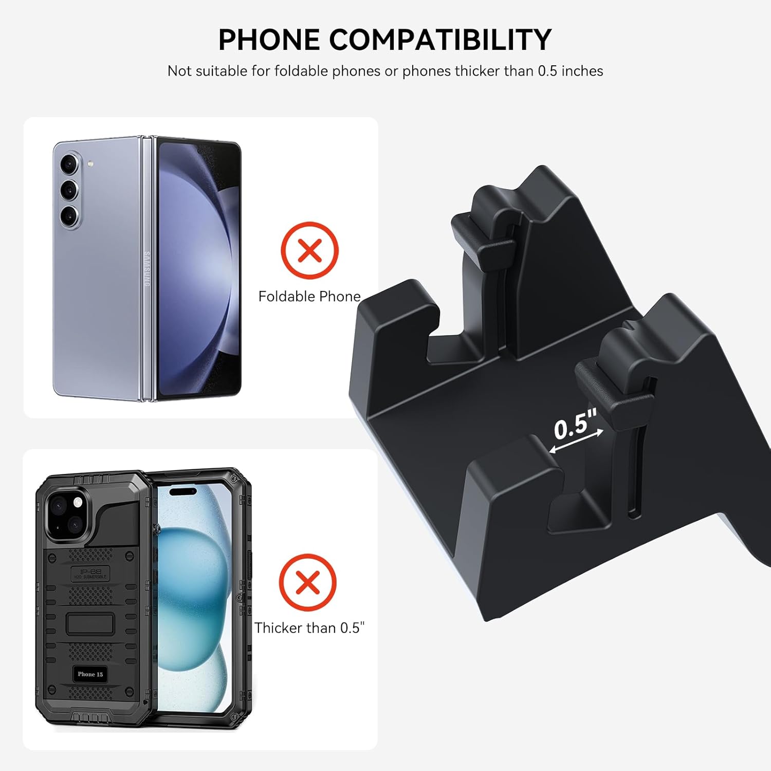 Soporte de Silicona para Teléf - Phone Accessories Hooks reseña y precio